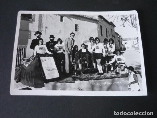 Fotografia antiga: VILLFRANCA DE LOS CABALLEROS TOLEDO CARNAVAL ANTIGUA FOTOGRAFIA 11 X 16 CM