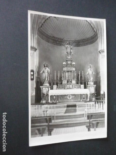 Fotografia antiga: VILLAFRANCA DE LOS CABALLEROS TOLEDO ALTAR MAYOR IGLESIA ANTIGUA FOTOGRAFIA BELDA FOT. 12 X 18 CM