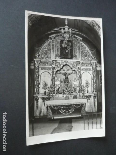 Fotografia antiga: VILLAFRANCA DE LOS CABALLEROS TOLEDO ALTAR MAYOR IGLESIA ANTIGUA FOTOGRAFIA BELDA FOT. 12 X 18 CM