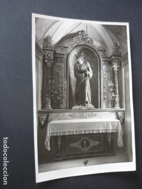 Fotografia antiga: VILLAFRANCA DE LOS CABALLEROS TOLEDO ALTAR IGLESIA ANTIGUA FOTOGRAFIA BELDA FOT. 12 X 18 CM