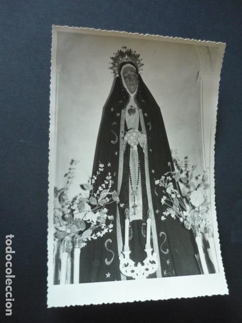 Fotografia antiga: ARGES TOLEDO VIRGEN DE LA SOLEDAD IGLESIA ANTIGUA FOTOGRAFIA GUIJARRO FOT. 12 X 18 CM