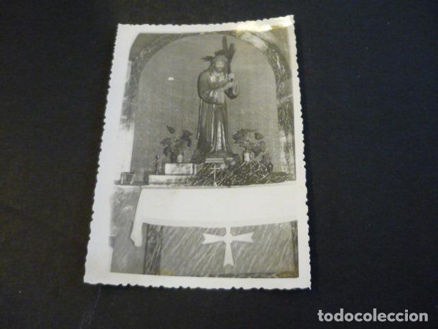 Alte Fotografie: ARG&Eacute;S TOLEDO ALTAR DE JESUS NAZARENO ANTIGUA FOTOGRAFIA 8,5 X 12 CM