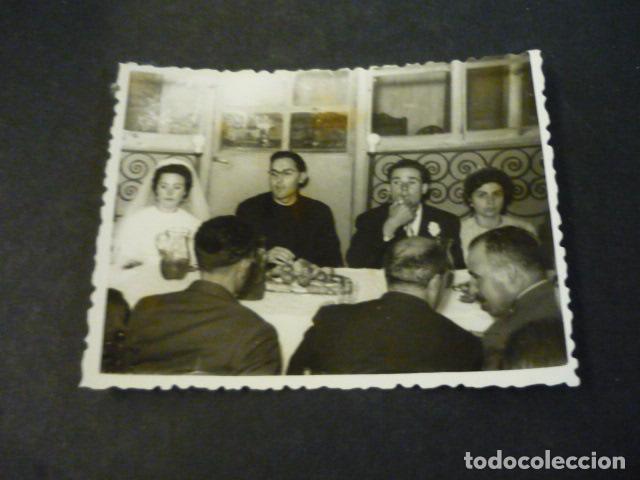 Alte Fotografie: LAYOS TOLEDO BODA ANTIGUA FOTOGRAFIA 8,5 X 6,5 CM