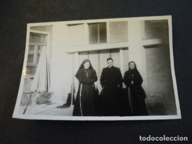 Fotografia antiga: MADRID MISIONERAS FRANCISCANAS ANTIGUA FOTOGRAFIA 7,5 X 10,5 CM