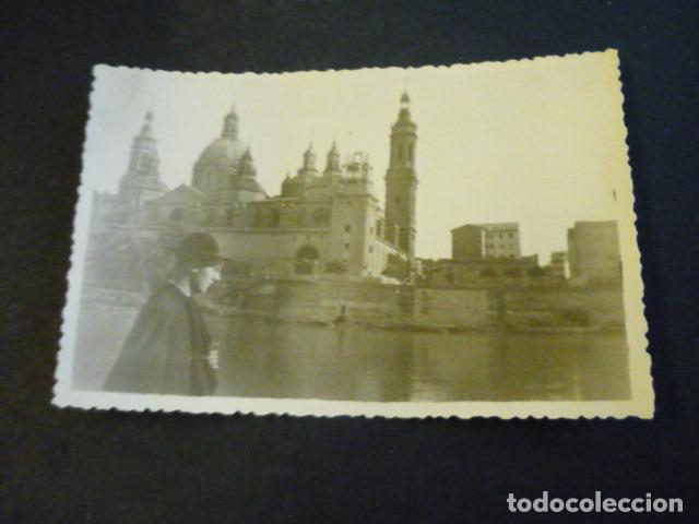 Alte Fotografie: ZARAGOZA CURA ANTE EL PILAR 1953 ANTIGUA FOTOGRAFIA 9 X 13 CM
