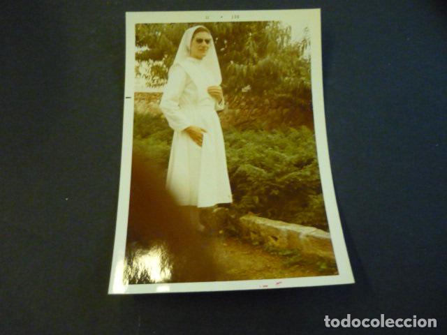 Photographie ancienne: CIUDADELA MENORCA RETRATO MONJA SOR VENTURA GOMEZ ANTIGUA FOTOGRAFIA 9 X 13 CM