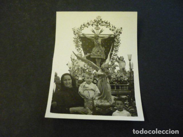 Alte Fotografie: VILLAFRANCA DE LOS CABALLEROS TOLEDO SANTISIMO CRISTO DE SANTA ANA FOTOGRAFIA 6 X 8 CM