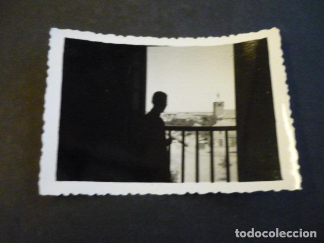 Alte Fotografie: VILLAFRANCA DE LOS CABALLEROS TOLEDO UNA VISTA ANTIGUA FOTOGRAFIA 9 X 6 CM