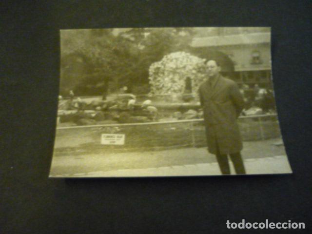 Antique Photography: MADRID EL RETIRO CASA DE FIERAS ANTIGUA FOTOGRAFIA 7,5 X 10,5 CM