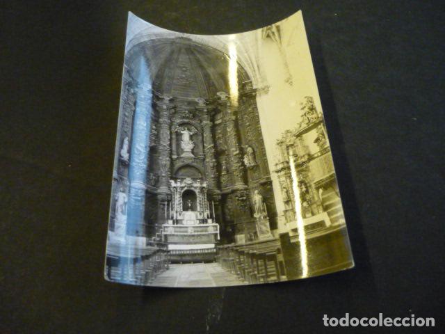 Alte Fotografie: ILLANA GUADALAJARA RETABLO IGLESIA FOTO CAMARILLO ANTIGUA FOTOGRAFIA 7.5 X 10 CM