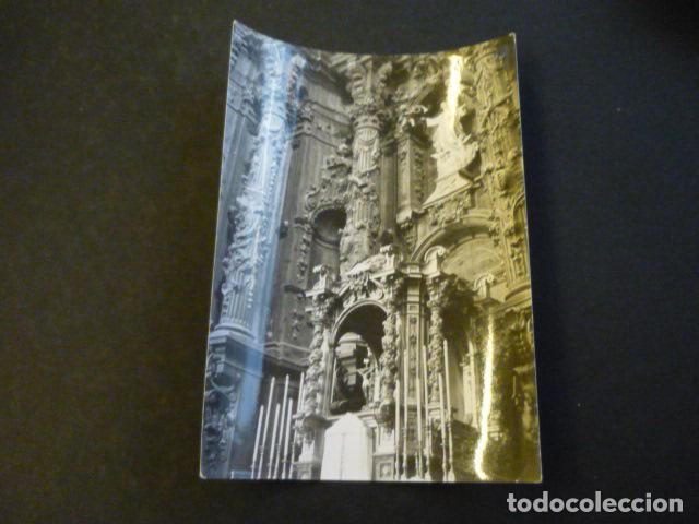 Alte Fotografie: ILLANA GUADALAJARA RETABLO IGLESIA FOTO CAMARILLO ANTIGUA FOTOGRAFIA 7,5 X 10,5 CM