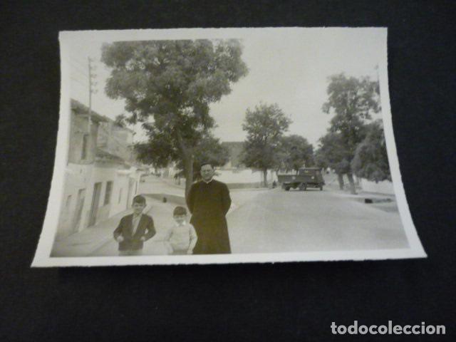 Alte Fotografie: VILLAFRANCA DE LOS CABALLEROS TOLEDO ANTIGUA FOTOGRAFIA 7,5 X 10,5 CM