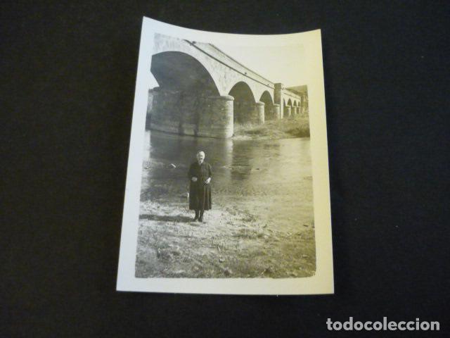 Fotografia antiga: CIUDAD REAL RIO GUADIANA ANTIGUA FOTOGRAFIA 7,5 X 10,5 CM