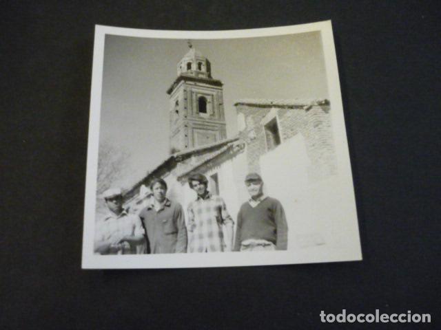 Alte Fotografie: LA MA&Ntilde;OSA TOLEDO ANTIGUA FOTOGRAFIA 9 X 9 CM