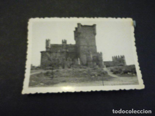 Fotograf&iacute;a antigua: GUADAMUR TOLEDO EL CASTILLO ANTIGUA FOTOGRAFIA 6 X 9 CM