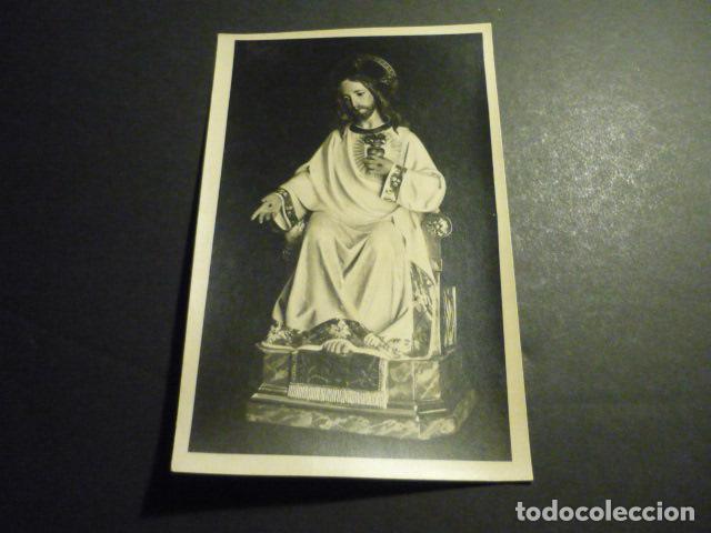 Fotografia antica: BARCELONA TALLER DE ESCULTURA ROSENDO OLIVELLA FOTOGRAFIA MUESTRARIO SAGRADO CORAZON 8 X 13 CM