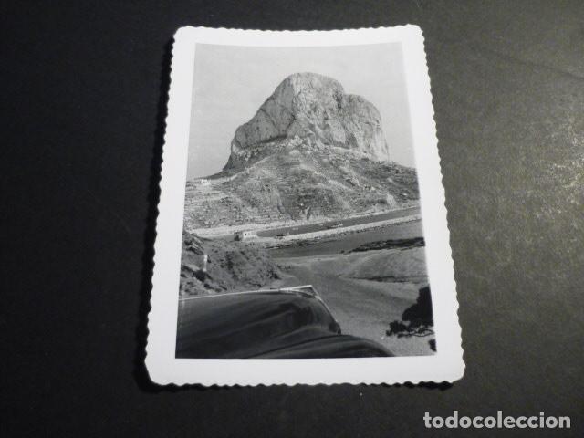 Fotografia antiga: CALPE ALICANTE ANTIGUA FOTOGRAFIA 8 X 11.5 CM