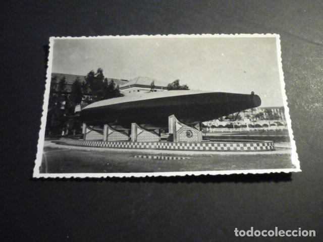 Fotografia antiga: CARTAGENA MURCIA SUBMARINO ISAAC PERAL CASAU FOTOGRAFO ANTIGUA FOTOGRAFIA 9 X 13.5 CM
