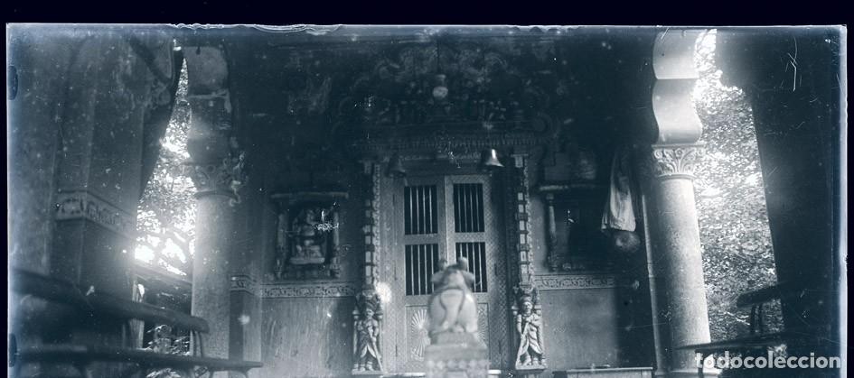 Alte Fotografie: INDIA BOMBAY LOTE 9 NEGATIVOS DE CRISTAL FORMATO 6 X 13 CM.
