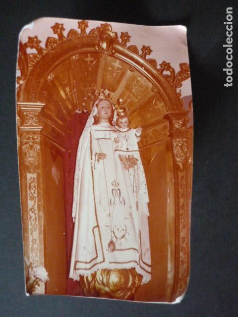 Alte Fotografie: CASTEJON DEL PUENTE HUESCA VIRGEN DE LA BELLA FOTOGRAFIA 12 X 17 CM