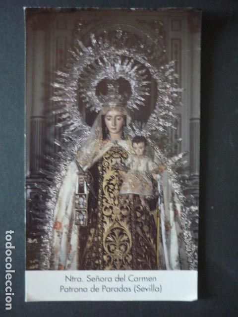 Fotografia antiga: PARADAS SEVILLA NUESTRA SE&Ntilde;ORA DEL CARMEN TARJETA ESTAMPA