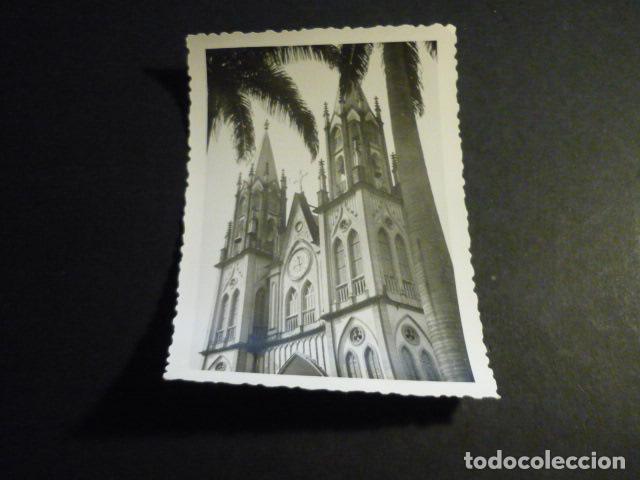 Fotograf&iacute;a antigua: SANTA ISABEL FERNANDO POO CATEDRAL ANTIGUA FOTOGRAFIA 7 X 10 CM