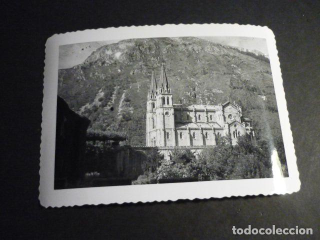 Fotograf&iacute;a antigua: COVADONGA ASTURIAS ANTIGUA FOTOGRAFIA 8 X 11,5 CM