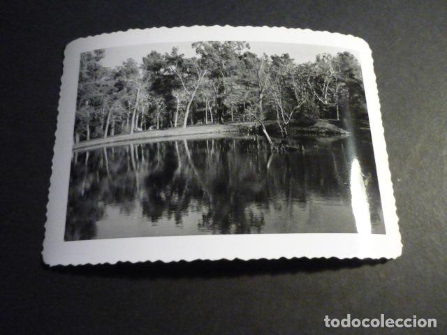 Fotografia antica: MADRID RETIRO ANTIGUA FOTOGRAFIA 8 X 11,5 CM