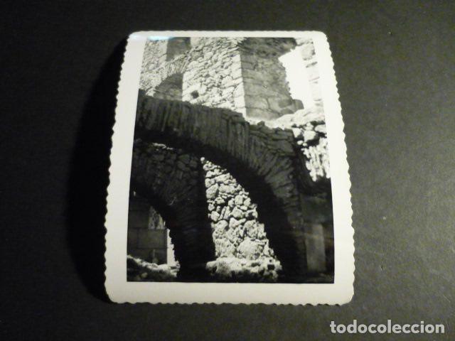 Fotografia antica: HINOJOSA DE SAN VICENTE TOLEDO MONASTERIO DEL PIELAGO ANTIGUA FOTOGRAFIA 8 X 11,5 CM