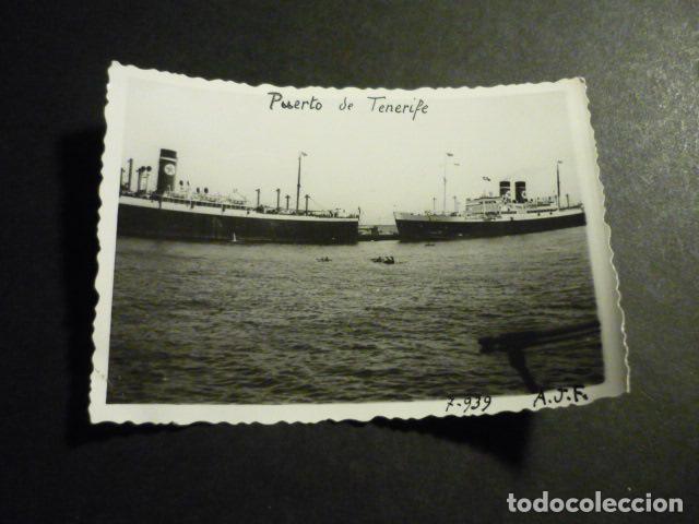 Fotografia antica: SANTA CRUZ DE TENERIFE EL PUERTO 1939 ANTIGUA FOTOGRAFIA 8,5 X 6 CM
