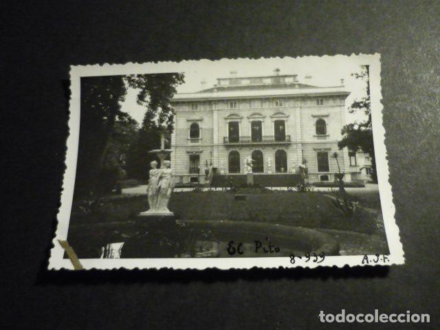 Alte Fotografie: CUDILLERO ASTURIAS FINCA EL PITO ANTIGUA FOTOGRAFIA 8,5 X 6 CM