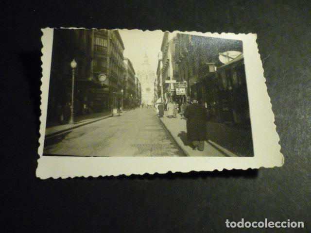 Antique Photography: ZARAGOZA CALLE ANTIGUA FOTOGRAFIA 6 X 8,5 CM