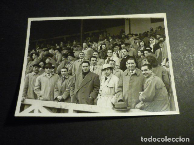 Alte Fotografie: SANTANDER GRUPO EN EL CAMPO DE FUTBOL SARDINERO ANTIGUA FOTOGRAFIA FRAILE FOTOGRAFO 8 X 11 CM