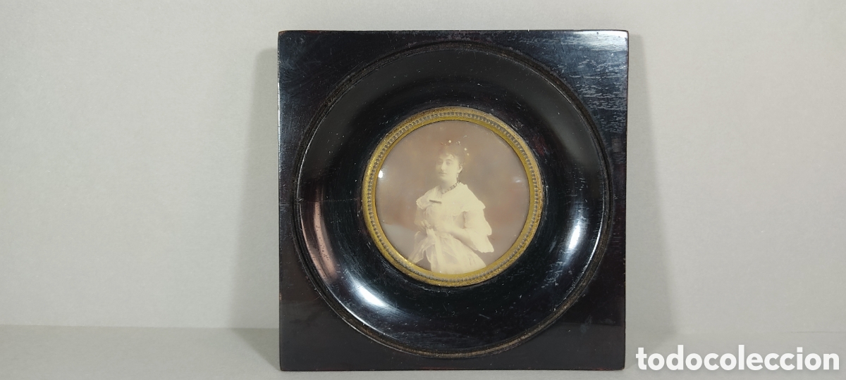 Fotografia antiga: ANTIGUA FOTOGRAF&Iacute;A DE DAMA VESTIDA DE BLANCO, DE PRINCIPIOS DEL SIGLO XX