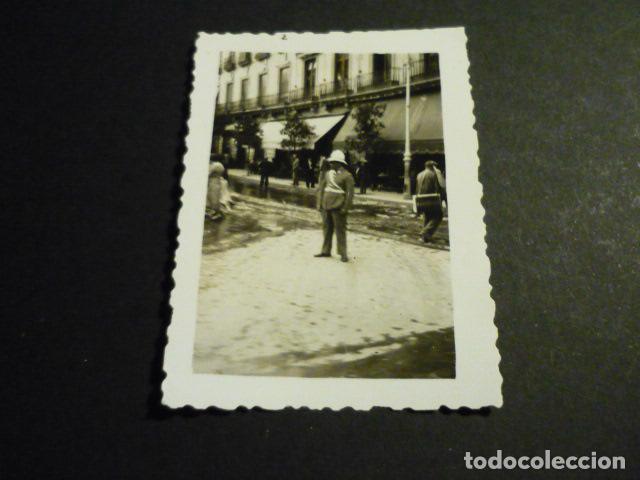 Fotograf&iacute;a antigua: SALAMANCA POLICIA GUERRA CIVIL ANTIGUA FOTOGRAFIA POR SOLDADO LEGION CONDOR 6 X 5 CM
