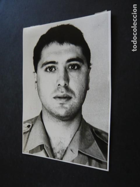 Antique Photography: MADRID ATENTADO TERRORISTA ETA PLAZA REPUBLICA DOMINICANA ANTIGUA FOTOGRAFIA ORIGINAL 12 X 17 CM