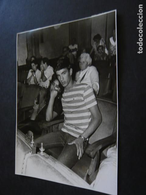 Alte Fotografie: MADRID ATENTADO TERRORISTA ETA PLAZA REPUBLICA DOMINICANA ANTIGUA FOTOGRAFIA ORIGINAL 12 X 17 CM