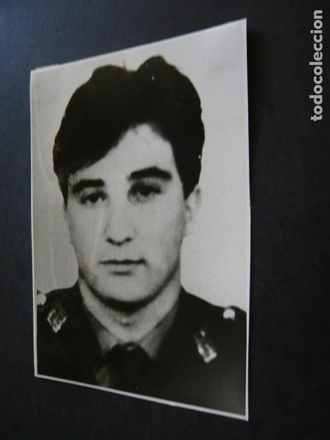Fotograf&iacute;a antigua: MADRID ATENTADO TERRORISTA ETA PLAZA REPUBLICA DOMINICANA ANTIGUA FOTOGRAFIA ORIGINAL 12 X 17 CM