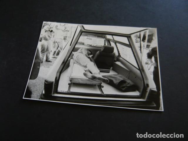 Fotograf&iacute;a antigua: MADRID ATENTADO TERRORISTA ETA PLAZA REPUBLICA DOMINICANA ANTIGUA FOTOGRAFIA ORIGINAL 12 X 17 CM