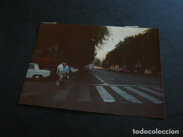 Fotograf&iacute;a antigua: MADRID ATENTADO TERRORISTA ETA PLAZA REPUBLICA DOMINICANA ANTIGUA FOTOGRAFIA ORIGINAL 12 X 8 CM