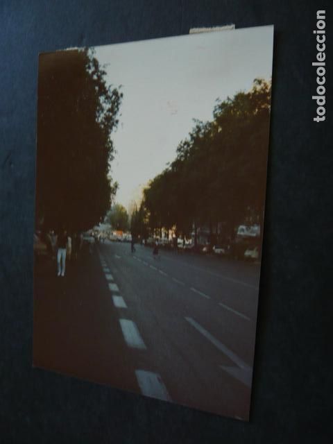 Fotograf&iacute;a antigua: MADRID ATENTADO TERRORISTA ETA PLAZA REPUBLICA DOMINICANA ANTIGUA FOTOGRAFIA ORIGINAL 12 X 8 CM