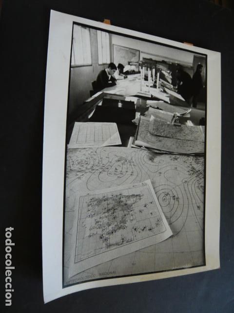 Antique Photography: METEOROLOGIA MADRID INSTITUTO NACIONAL ANTIGUA FOTOGRAFIA ORIGINAL 24 X 18 CM