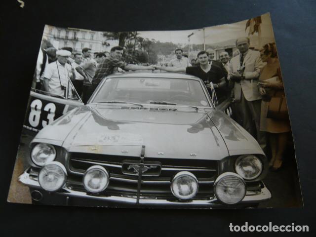 Alte Fotografie: PROCTER Y COWAN CORREDOR AUTOMOVILISMO EN NIZA ANTIGUA FOTOGRAFIA ORIGINAL 24 X 18 CM