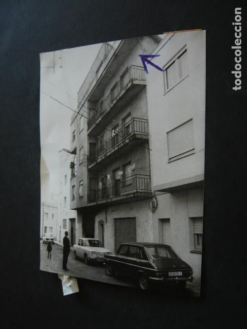 Alte Fotografie: CALONGE GERONA ASPECTO URBANO ANTIGUA FOTOGRAFIA ORIGINAL 13 X 18 CM