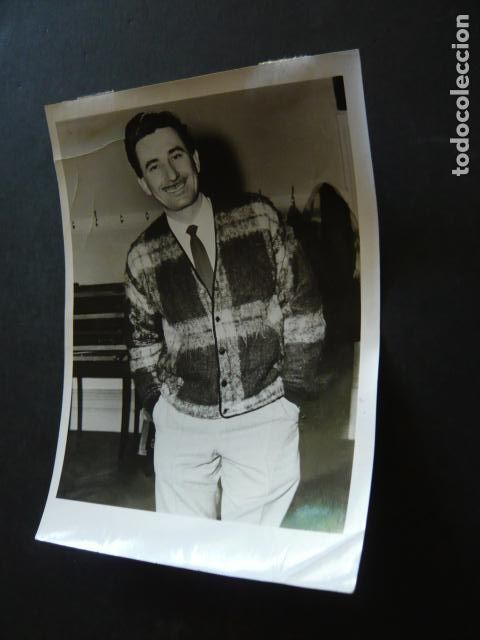Alte Fotografie: KENNY BALL TROMPETISTA ANTIGUA FOTOGRAFIA ORIGINAL 12 X 18 CM