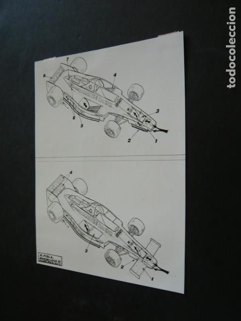 Fotograf&iacute;a antigua: AUTOMOVIL DE CARRERAS F1 LOTUS 80 ANTIGUA FOTOGRAFIA ORIGINAL 9 X 13 CM