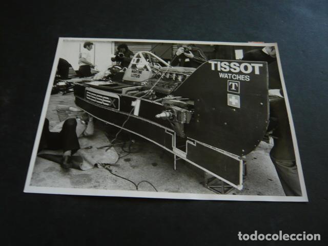 Fotograf&iacute;a antigua: AUTOMOVIL DE CARRERAS F1 LOTUS 80 ANTIGUA FOTOGRAFIA ORIGINAL 12 X 18 CM