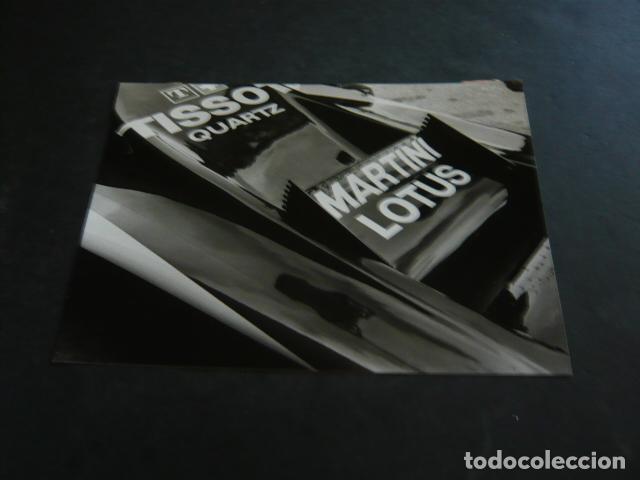 Fotograf&iacute;a antigua: AUTOMOVIL DE CARRERAS F1 LOTUS 80 ANTIGUA FOTOGRAFIA ORIGINAL 12 X 18 CM
