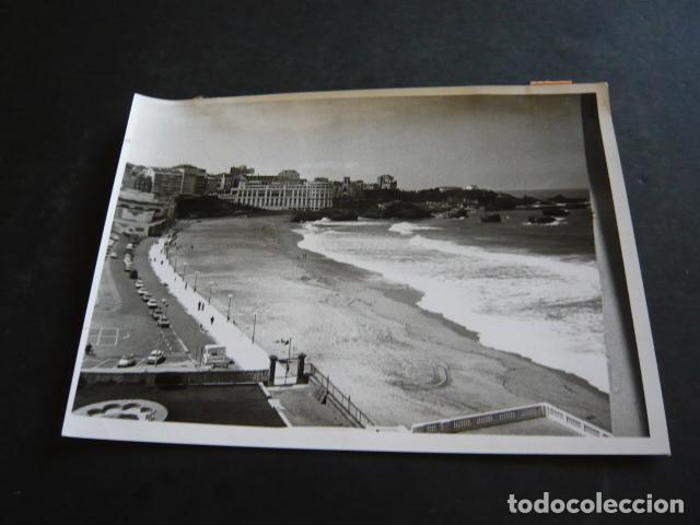 Alte Fotografie: BIARRITZ FRANCIA ANTIGUA FOTOGRAFIA ORIGINAL 18 X 13 CM