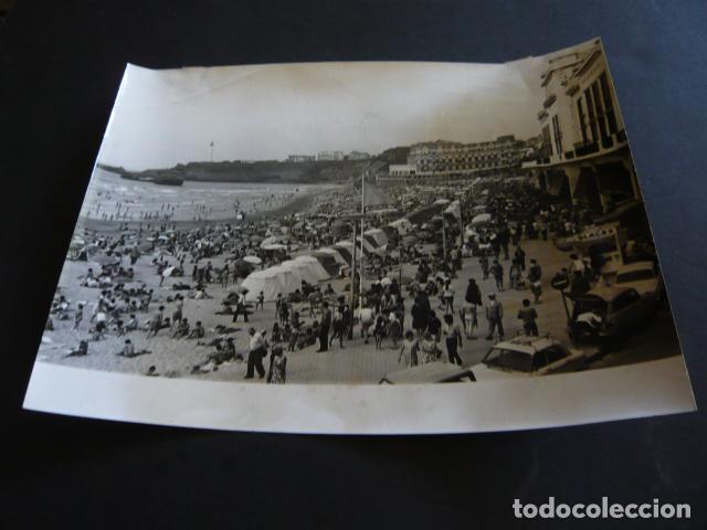 Antique Photography: BIARRITZ FRANCIA ANTIGUA FOTOGRAFIA ORIGINAL 18 X 24 CM